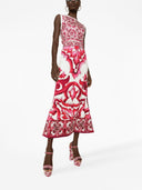 Dolce & Gabbana Maiolica Print Silk Top