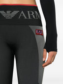 EA7 Logo Nylon Leggings