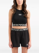 Ea7 Logo Shorts