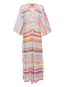 Missoni Beachwear Zigzag Pattern Long Cover Up