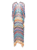 Missoni Beachwear Zickzackmuster lange Vertuschung