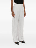 Emporio armani brede ben linned bukser