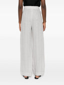 Emporio armani brede ben linned bukser