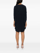 Gianluca Capannolo Iris Silk Short Dress