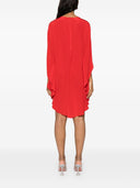 Gianluca Capannolo Iris Silk Short Dress