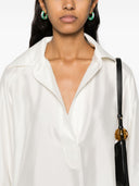 Alberto Biani Oversized Silk Shirt