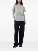 Ganni Holiday Print Organic Cotton T Shirt