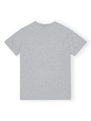 Ganni Holiday Print Organic Cotton T Shirt