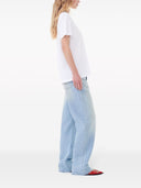 Ganni Love Cats Organic Cotton T Shirt