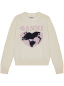 Ganni Wool Crewneck Jumper