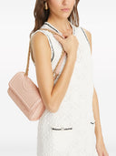 Tory Burch Fleming kleine lederen schoudertas
