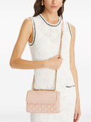 Tory Burch Fleming kleine lederen schoudertas