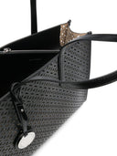 Emporio Armani Perforated Medium Tote Bag