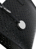 Emporio Armani Perforated Medium Tote Bag