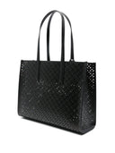 Emporio Armani Perforated Medium Tote Bag