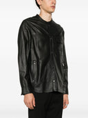 Emporio Armani Perforated Leather Jacket