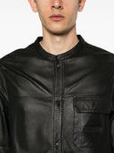 Emporio Armani Perforated Leather Jacket
