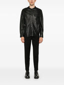 Emporio Armani Perforated Leather Jacket