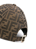 Fendi Ff Jacquard Baseball Cap