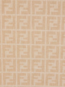 Fendi Ff Cotton Blend Scarf
