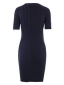 Fendi Logo Ribbed Cotton Dress