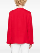 Valentino V Logo Silk Blouse
