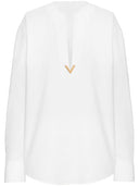 Valentino V Logo Blouse