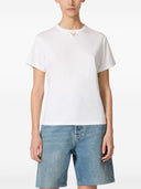 Valentino V Logo Cotton T Shirt