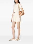 Valentino Wool And Silk Blend Mini Dress