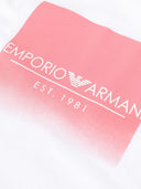 Emporio Armani Printed Cotton T Shirt