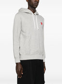 Comme Des Garcons Logo Cotton Hoodie