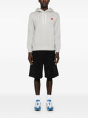 Comme Des Garcons Logo Cotton Hoodie