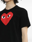 Comme Des Garcons Logo Cotton T Shirt