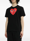 Comme Des Garcons Logo Cotton T Shirt