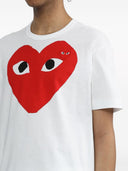 Comme Des Garcons Logo Cotton T Shirt