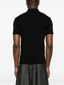 Comme Des Garcons Logo Cotton Polo Shirt
