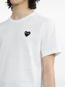 Comme Des Garcons Logo Cotton T Shirt