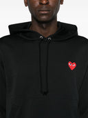 Comme Des Garcons Logo Cotton Hoodie