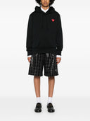 Comme Des Garcons Logo Cotton Hoodie