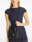 Tory Burch Swing mini lederen handtas