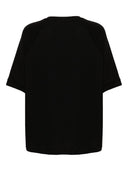 Emporio Armani Trykt Cotton T -shirt