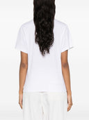 Emporio Armani Printed Cotton T Shirt