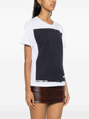 Emporio Armani Printed Cotton T Shirt
