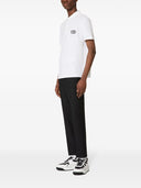 Valentino V Logo Signature Cotton Polo Shirt