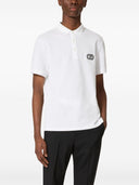 Valentino V Logo Signature Cotton Polo Shirt