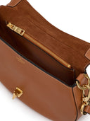 Valentino Garavani Ohval Small Leather Shoulder Bag