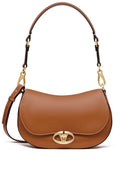 Valentino Garavani Ohval Small Leather Shoulder Bag