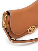 Valentino Garavani Ohval Small Leather Shoulder Bag