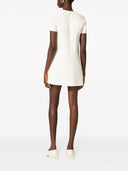 Valentino Wool And Silk Blend Mini Dress