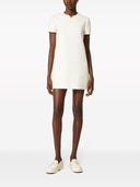 Valentino Wool And Silk Blend Mini Dress